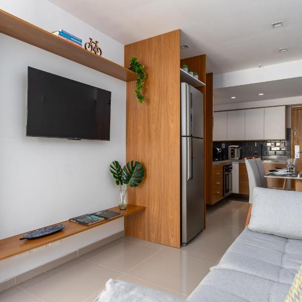 Ipanema Praia Posto 8: Piscina, Lindo Flat, 24h