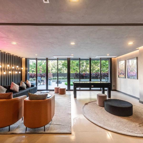 BHaus Brooklin On Florida | Studio Premium com Bicama | 19o andar | Acomoda 2 adultos e 2 crianças | Academia | Lavanderia pay per use | Recepção 24h | Minimercado | ao lado do Metrô | fd19 - Foto 5