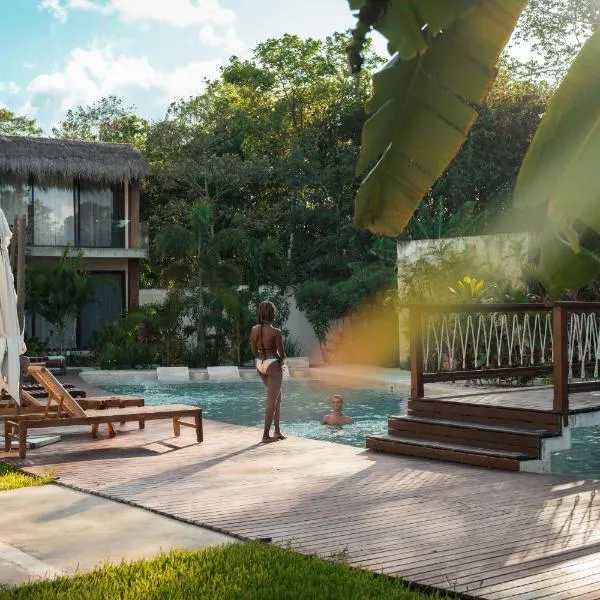 Nalhá Hotel Boutique y Villas Bacalar: Bacalar'da bir otel
