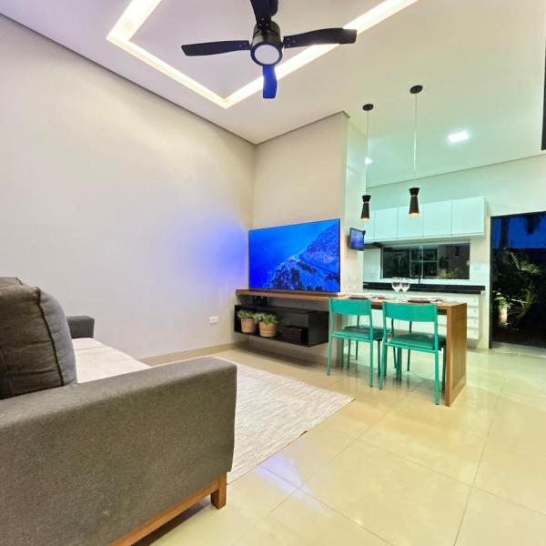 Casa completa, 3 quartos e ideal para famílias