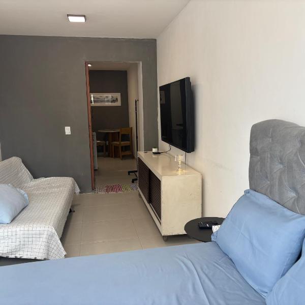 Loft no prédio da praia ,Vista Mar Garagem e Ar condicionado - Foto 5