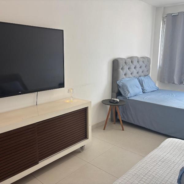 Loft no prédio da praia ,Vista Mar Garagem e Ar condicionado - Foto 4
