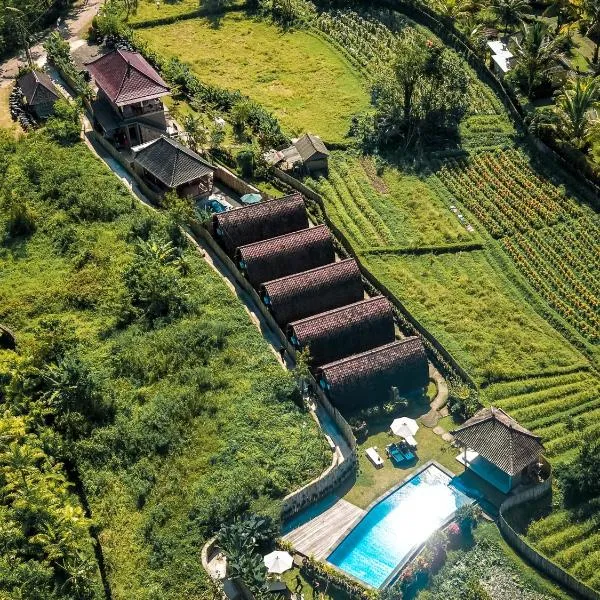Villa Lumbung Sidemen, hotel Sidemenben