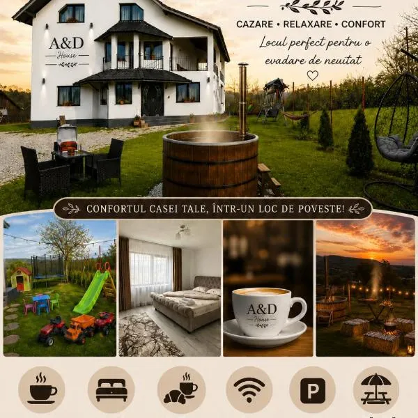 A&D House, Hotel in Novaci-Străini