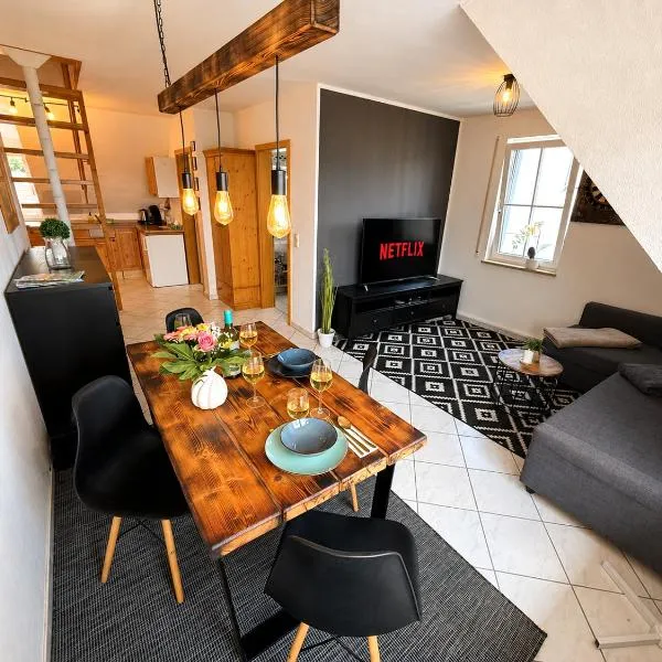 Brombachsee-Auszeit Cozy Maisonette Netflix, hotelli kohteessa Pleinfeld