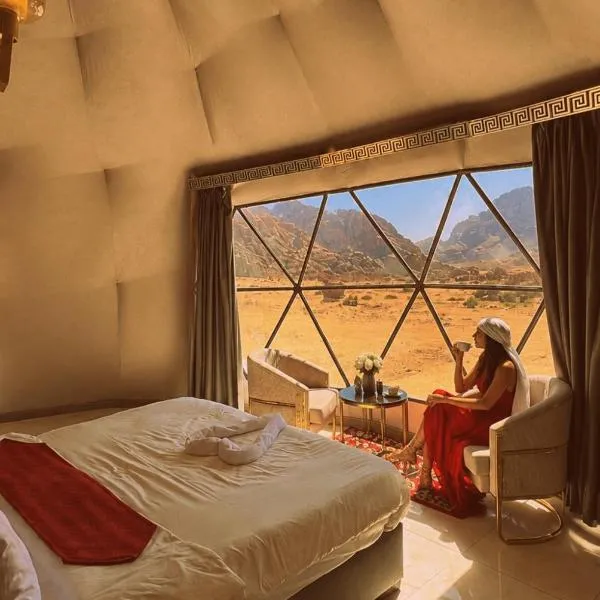 Olivia Rum Luxury Bubbles & Jeep Tours, hotell sihtkohas Wadi Rum
