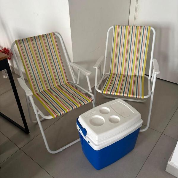Recreio, caminhando para a praia, 2 quartos, piscina e ar condicionado, completo - Foto 3