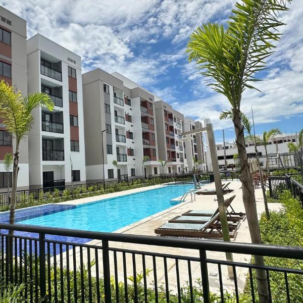 Recreio, caminhando para a praia, 2 quartos, piscina e ar condicionado, completo - Foto 4