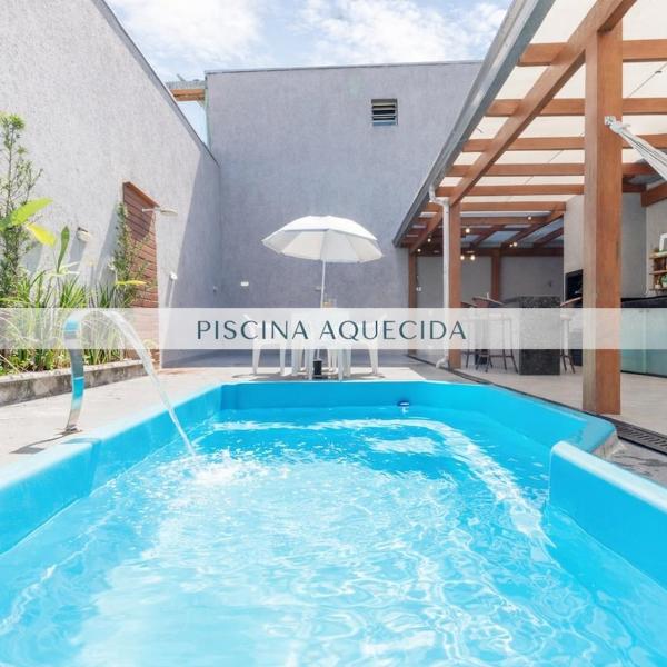 Casa a 700m do mar com piscina aquecida e ar-cond.