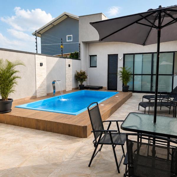 Casa de praia NOVA com charme e conforto