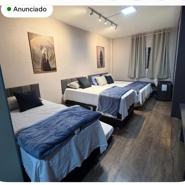 No centro da liberdade, acomoda famílias e grupos 5 pessoas