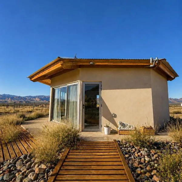 Refugio privado con vistas a la cordillera, hotel en Uspallata
