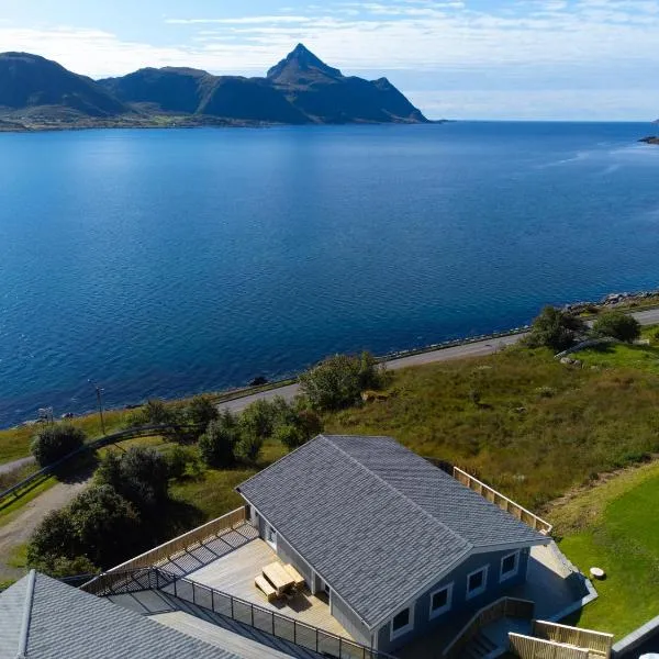 Lofoten Paradise Cabins Sea View, hotell i Napp