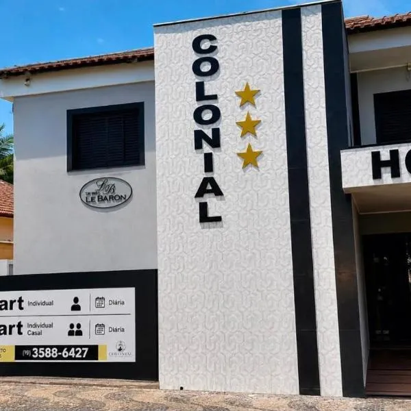 Hotel Colonial, hotel in Pôrto Ferreira