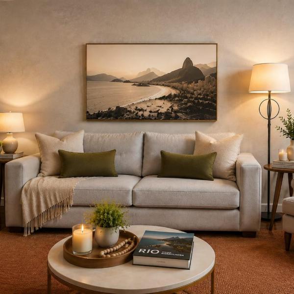 Apartamento charmoso 2 quartos em Copacabana com Wi-Fi ar-condicionado ótima localização