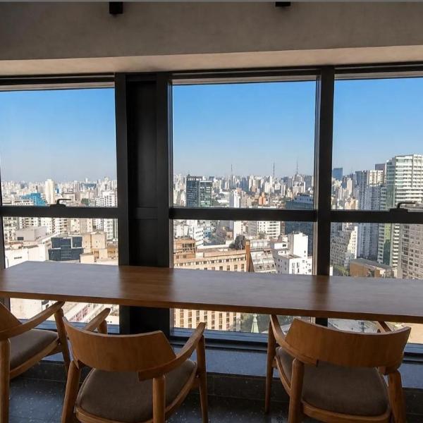 Studio de Luxo na Consolação - 300 metros Rua Augusta