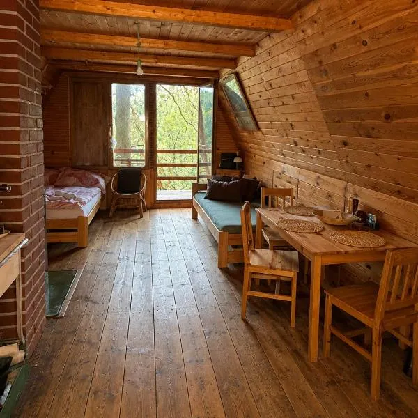 Forest Glamping Kožíšek, hotel di Lisov