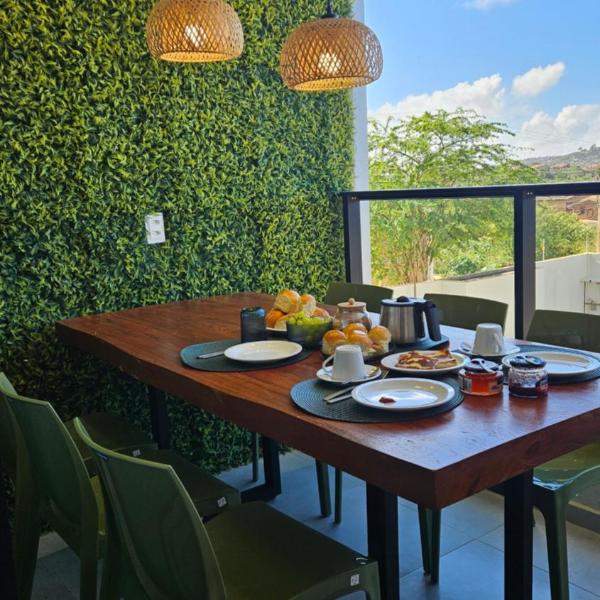 Flat novo com churrasqueira e piscina aquecida - Condomínio Terraço Santana