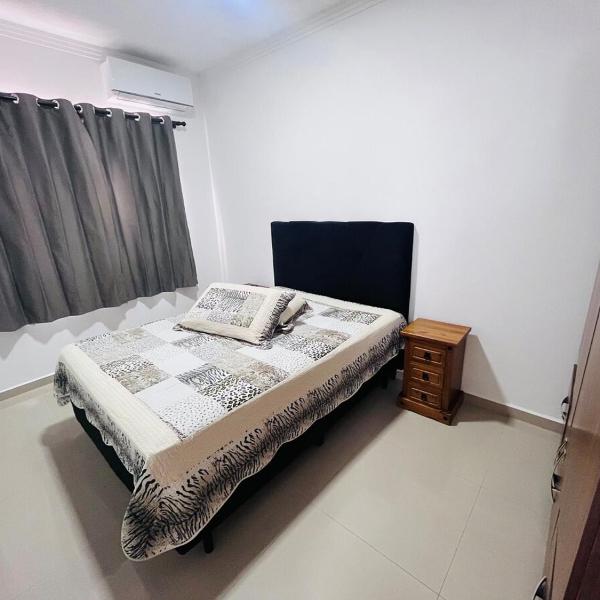 Apartamento a 500m da Praia com Churrasqueira