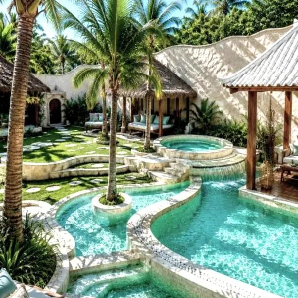 The White Key Luxury Villas, hotell i Gili Trawangan