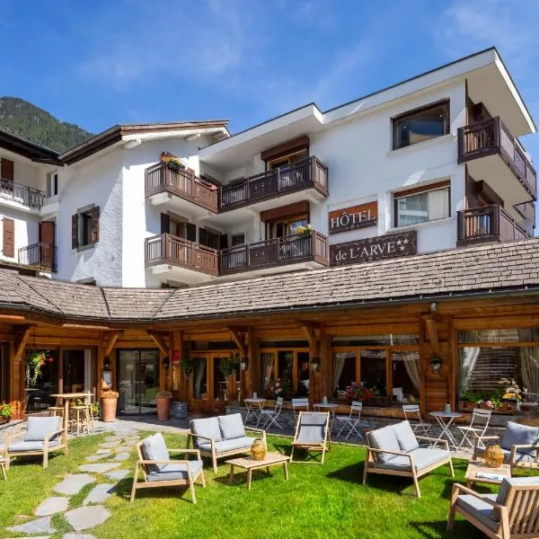 Hôtel de L'Arve by HappyCulture, hotel in Chamonix