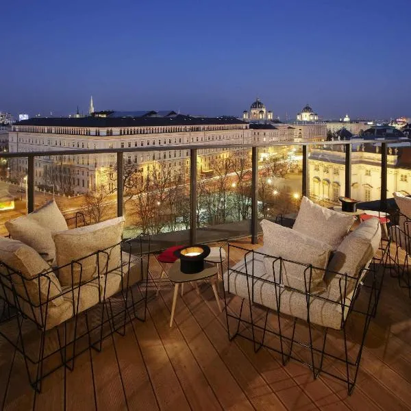 25hours Hotel beim MuseumsQuartier, хотел във Виена