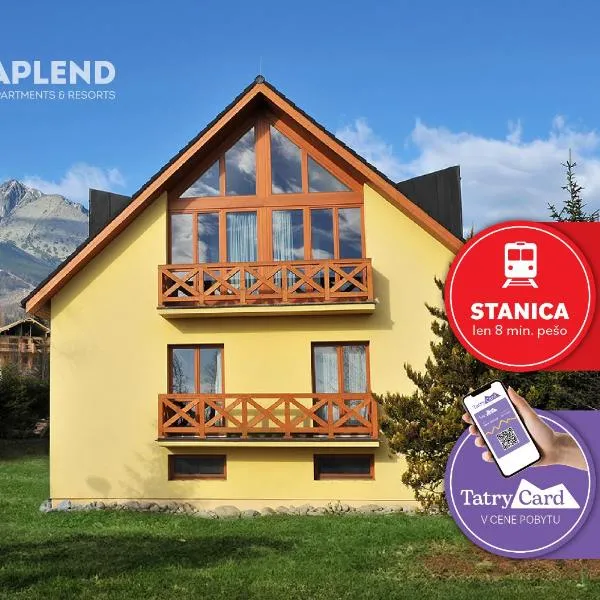 APLEND Vila Magnolia - Tatry Card v cene, hotel in Tatranská Lomnica