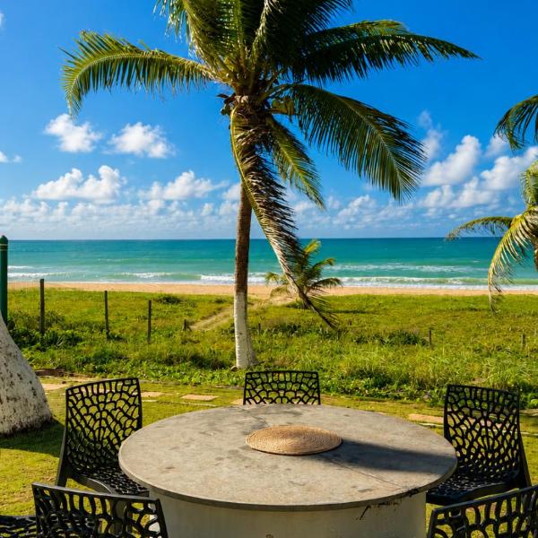 Casa de Praia Frente ao Mar Proximo a Guarajuba 2 Quartos com Ar condicionado