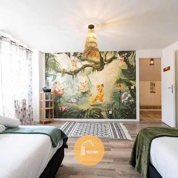 Maison Le M - Le Roi Lion avec parking - Disneyland, hotel in Chessy