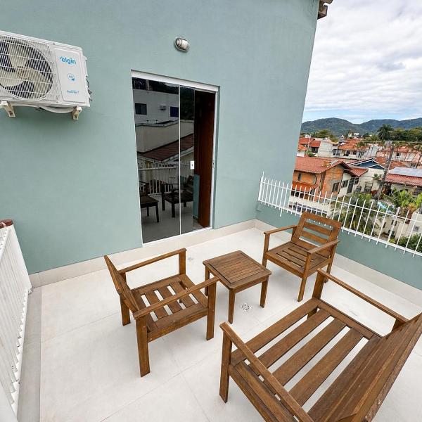 Sobrado novo com AC, terraço e suíte - Foto 5