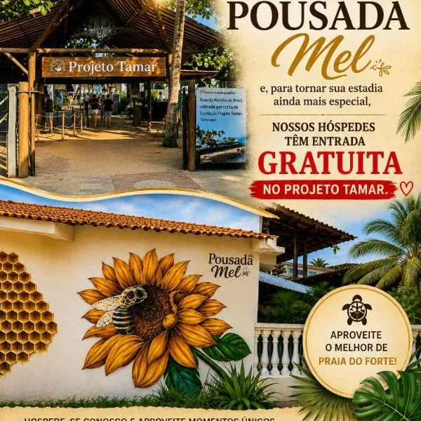 Pousada Mel, hotel in Praia do Forte