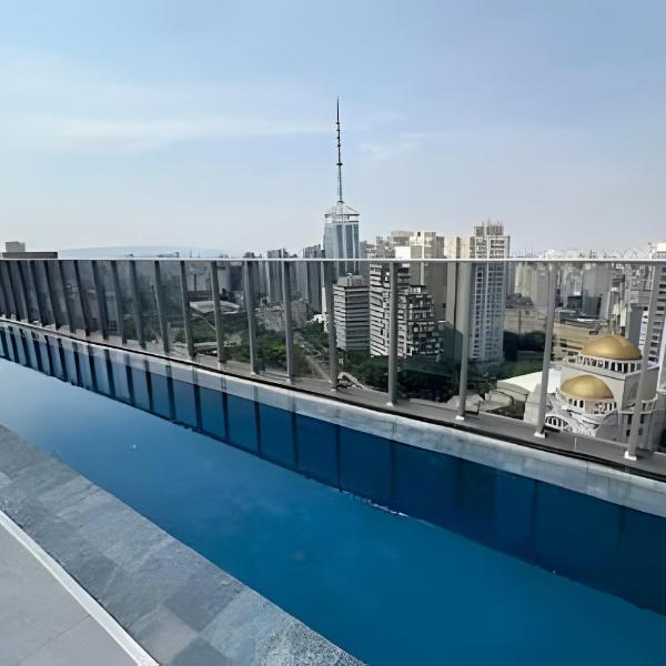 Moderno a 2 Min do Metro Paraiso com piscina (720) - Foto 4