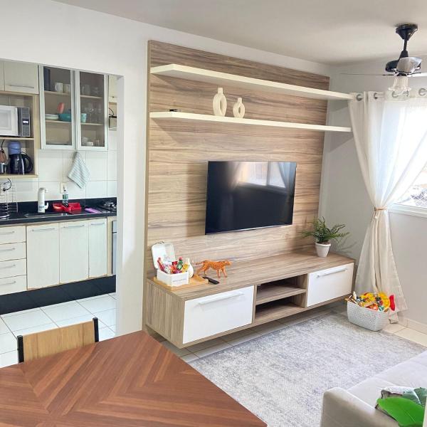 Apto Completo até 6 com Ar - TV - Wi-Fi em Cuiabá - Foto 4