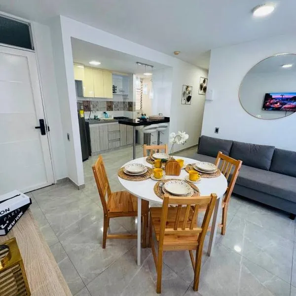 Apartamento central Moderno de lujo y con piscina, מלון בויז'אוויסנסיו