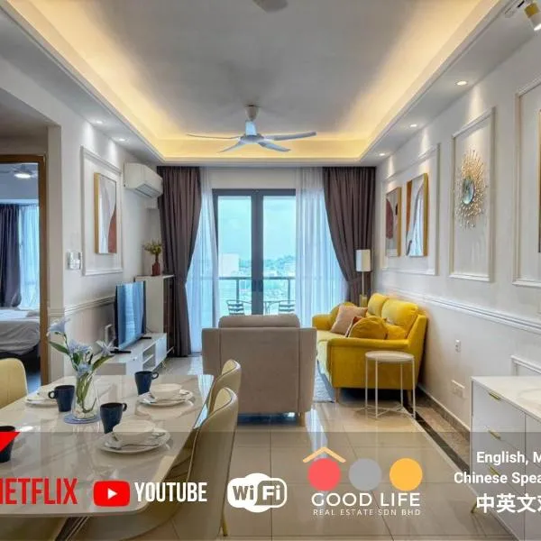 R&F Princess Cove 2BR Sea View JB-SG CIQ Malls, hotel a Johor Baharu
