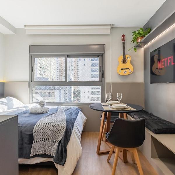 Studio a 3 minutos do metro Alto do Ipiranga - linha verde com piscina, academia, coworking e lavanderia