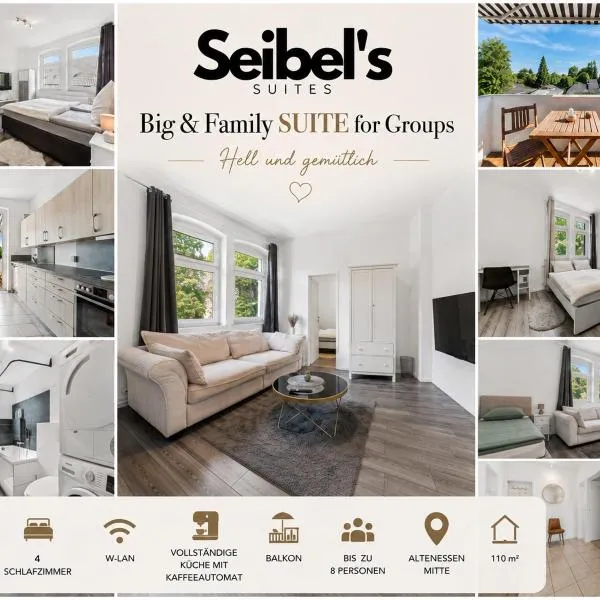 Seibel's SUITES - Big in Essen - Family & Group, hotel em Essen