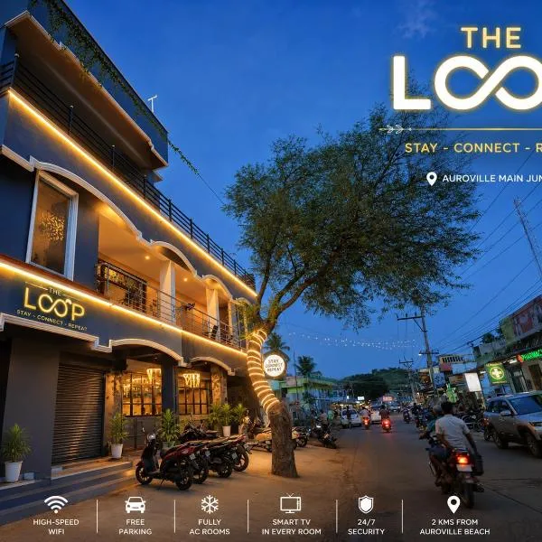 The Loop Auroville - High-Speed WiFi & Free Parking, Near Auroville Bakery & Tanto Pizzeria, 5-Minute Drive to ECR & Auroville Beach, hotel in Auroville