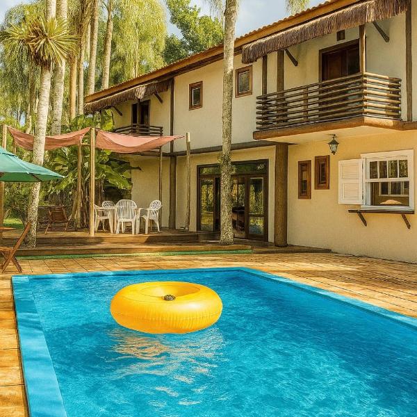 50m da praia - 5 suites- Barra do Una