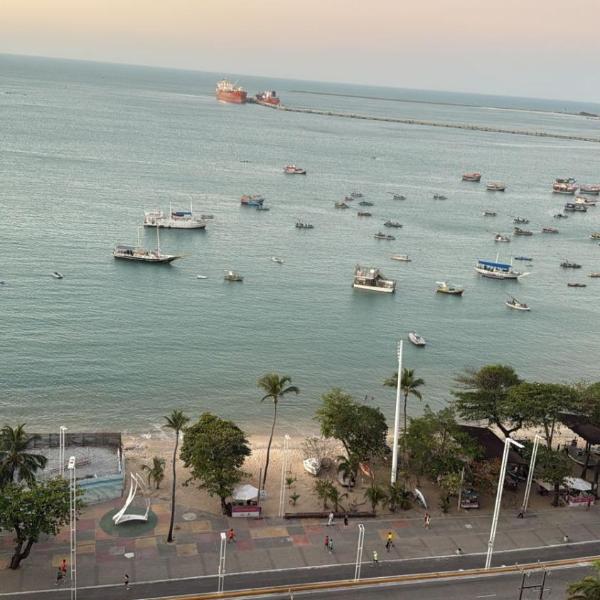 Apartamento vista mar Beira-mar de fortaleza Golden