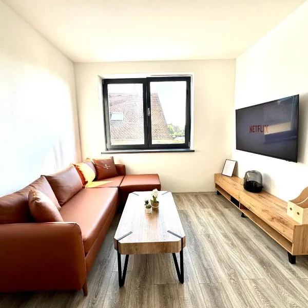 Prague 4 Modern Residence,Spacious 2BR Apartment, Hotel in Prag