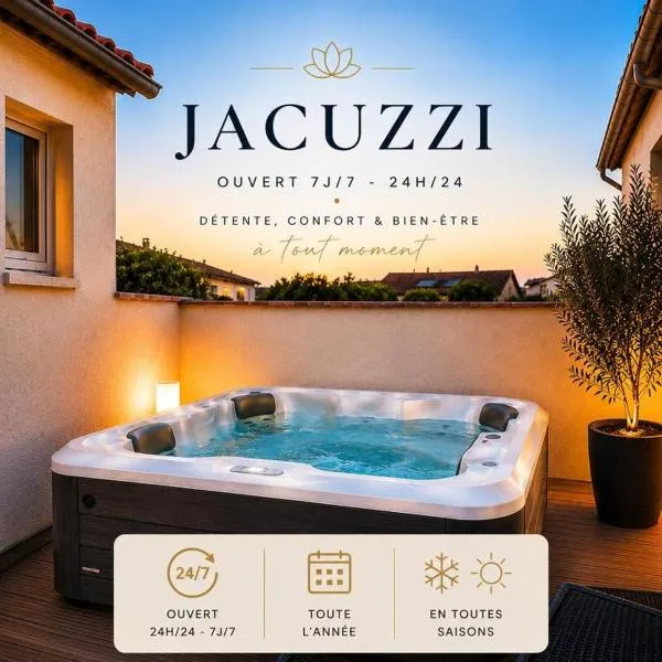 Maison - Jacuzzi privé - Plage à 20mètres, hotel Châtelaillon-Plage-ban