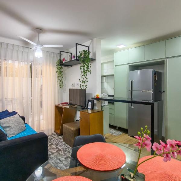 A18Tarsila apartamento 5min da praia, estacionamento, pet friendly