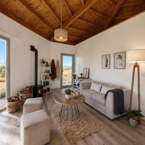 Refugio privado con vistas a la cordillera, viešbutis mieste Uspaljata