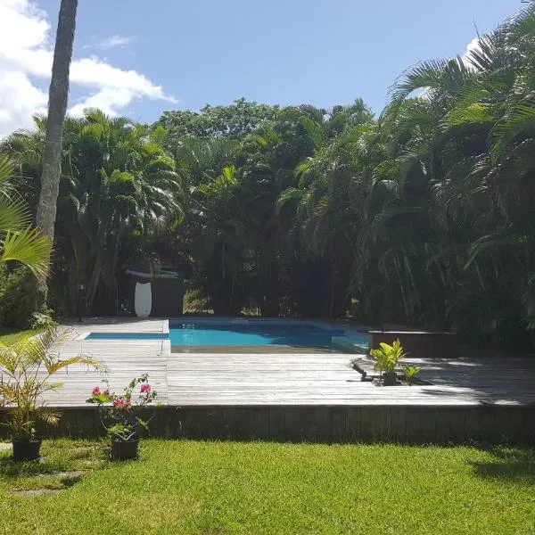 Villa ManaOra, hotell i Afaahiti