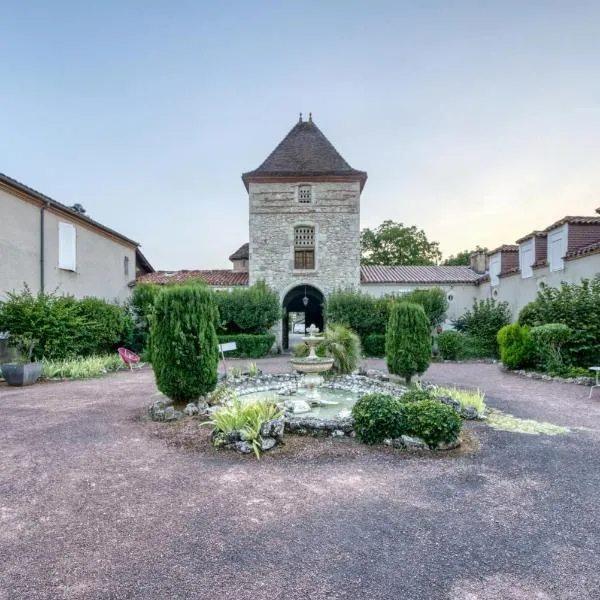 Logis Hotel Le Prince Noir, hotel i Sérignac-sur-Garonne