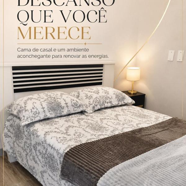 Apê 2Q Luxo, Banheiro de Mármore - Itajaí