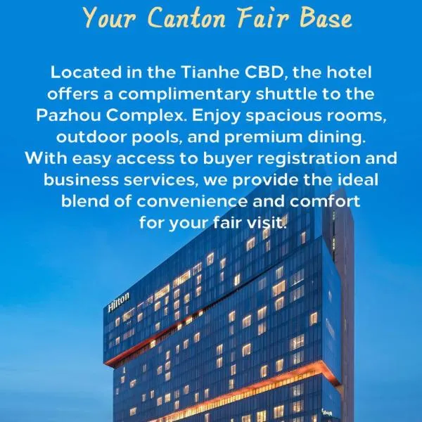 Hilton Guangzhou Tianhe, hotel u Guangzhou