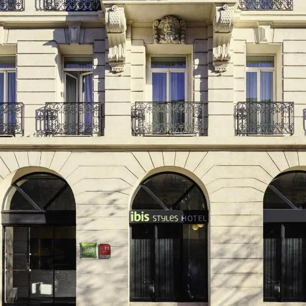 ibis Styles Marseille Gare Saint-Charles、マルセイユのホテル
