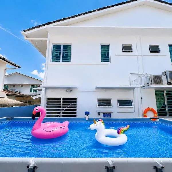 i Homes Villa 2 - 5R6B Semi-D - 16 Pax - Karaoke - 5min to Ipoh Town, hotell i Ipoh
